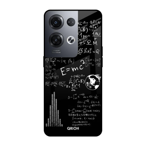 Funny Math Oppo Reno8 Pro 5G Glass Cases & Covers Online
