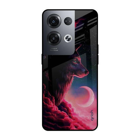 Moon Wolf Oppo Reno8 Pro 5G Glass Cases & Covers Online