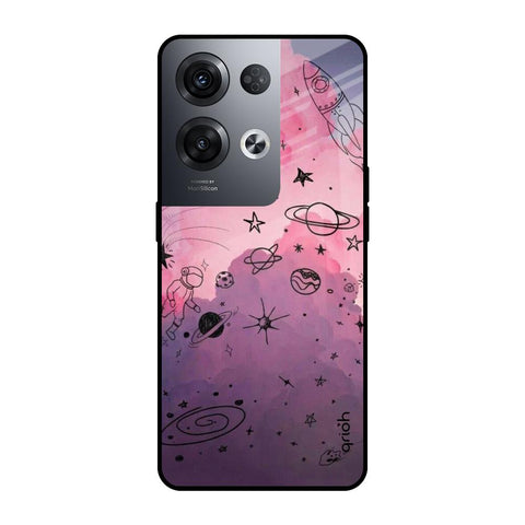 Space Doodles Oppo Reno8 Pro 5G Glass Cases & Covers Online