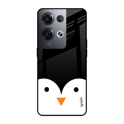 Cute Penguin Oppo Reno8 Pro 5G Glass Cases & Covers Online
