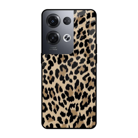 Leopard Seamless Oppo Reno8 Pro 5G Glass Cases & Covers Online