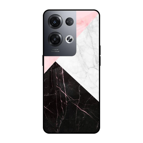 Marble Collage Art Oppo Reno8 Pro 5G Glass Cases & Covers Online