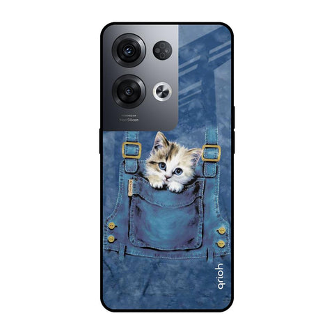 Kitty In Pocket Oppo Reno8 Pro 5G Glass Cases & Covers Online