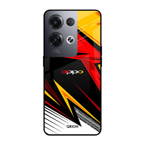 Race Jersey Pattern Oppo Reno8 Pro 5G Glass Cases & Covers Online