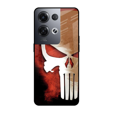 Red Skull Oppo Reno8 Pro 5G Glass Cases & Covers Online