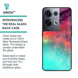 Colorful Aura Glass Case for Oppo Reno8 Pro 5G