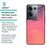 Sunset Orange Glass Case for Oppo Reno8 Pro 5G