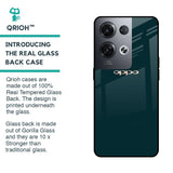 Hunter Green Glass Case For Oppo Reno8 Pro 5G