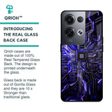 Techno Color Pattern Glass Case For Oppo Reno8 Pro 5G