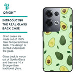 Avocado Green Glass Case For Oppo Reno8 Pro 5G