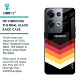 Abstract Arrow Pattern Glass Case For Oppo Reno8 Pro 5G
