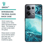 Sea Water Glass case for Oppo Reno8 Pro 5G