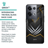 Black Warrior Glass Case for Oppo Reno8 Pro 5G