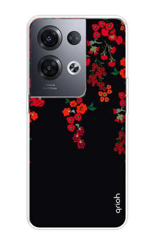 Floral Deco Oppo Reno8 Pro 5G Back Cover