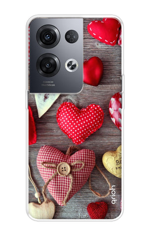 Valentine Hearts Oppo Reno8 Pro 5G Back Cover