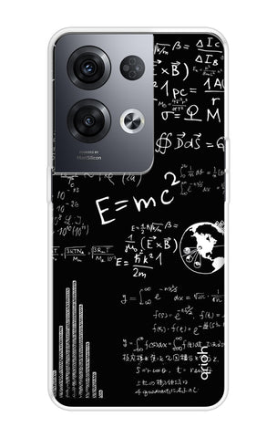 Equation Doodle Oppo Reno8 Pro 5G Back Cover