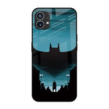 Cyan Bat Nothing Phone 1 Glass Back Cover Online
