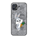 Cute Baby Bunny Nothing Phone 1 Glass Back Cover Online