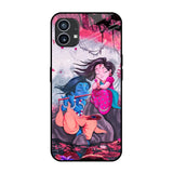 Radha Krishna Art Nothing Phone 1 Glass Back Cover Online