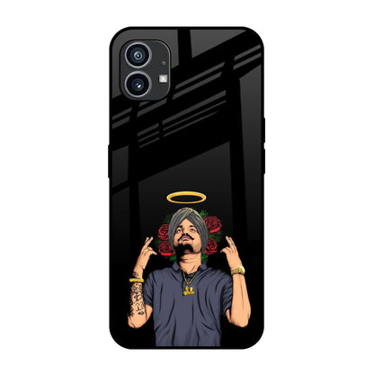 Punjabi Singer Poster Nothing Phone 1 Glass Back Cover Online