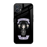 Touch Me & You Die Nothing Phone 1 Glass Back Cover Online