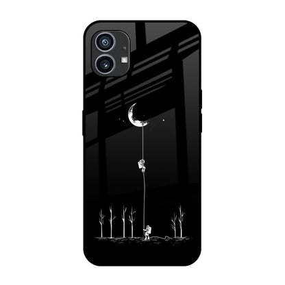 Catch the Moon Nothing Phone 1 Glass Back Cover Online