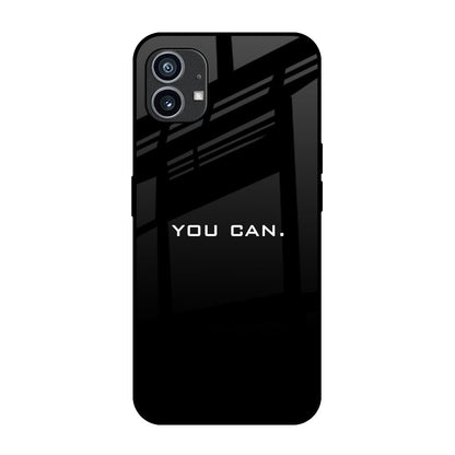 You Can Nothing Phone 1 Glass Back Cover Online