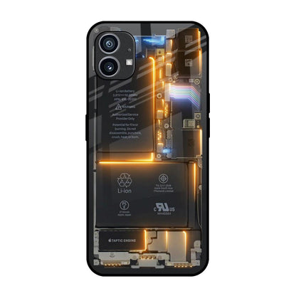 Glow Up Skeleton Nothing Phone 1 Glass Back Cover Online