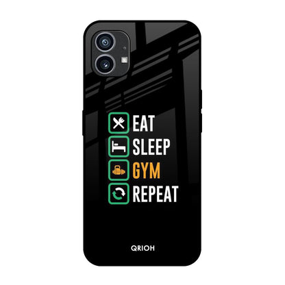 Daily Routine Nothing Phone 1 Glass Back Cover Online