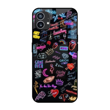 Accept The Mystery Nothing Phone 1 Glass Back Cover Online