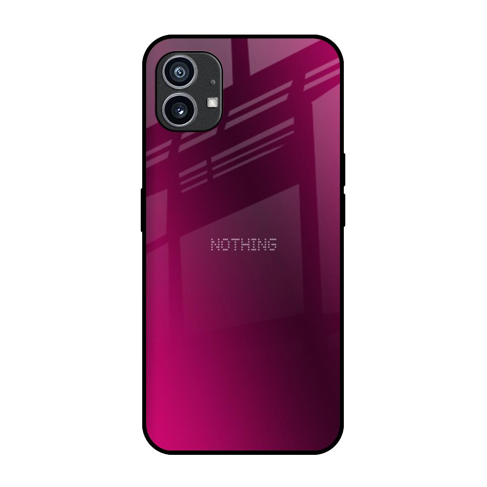 Pink Burst Nothing Phone 1 Glass Back Cover Online