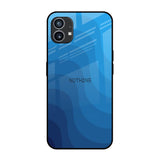 Blue Wave Abstract Nothing Phone 1 Glass Back Cover Online