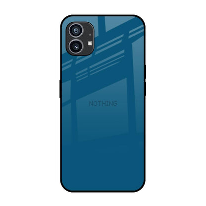 Cobalt Blue Nothing Phone 1 Glass Back Cover Online