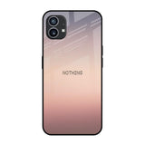 Golden Mauve Nothing Phone 1 Glass Back Cover Online
