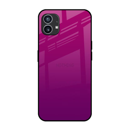 Magenta Gradient Nothing Phone 1 Glass Back Cover Online