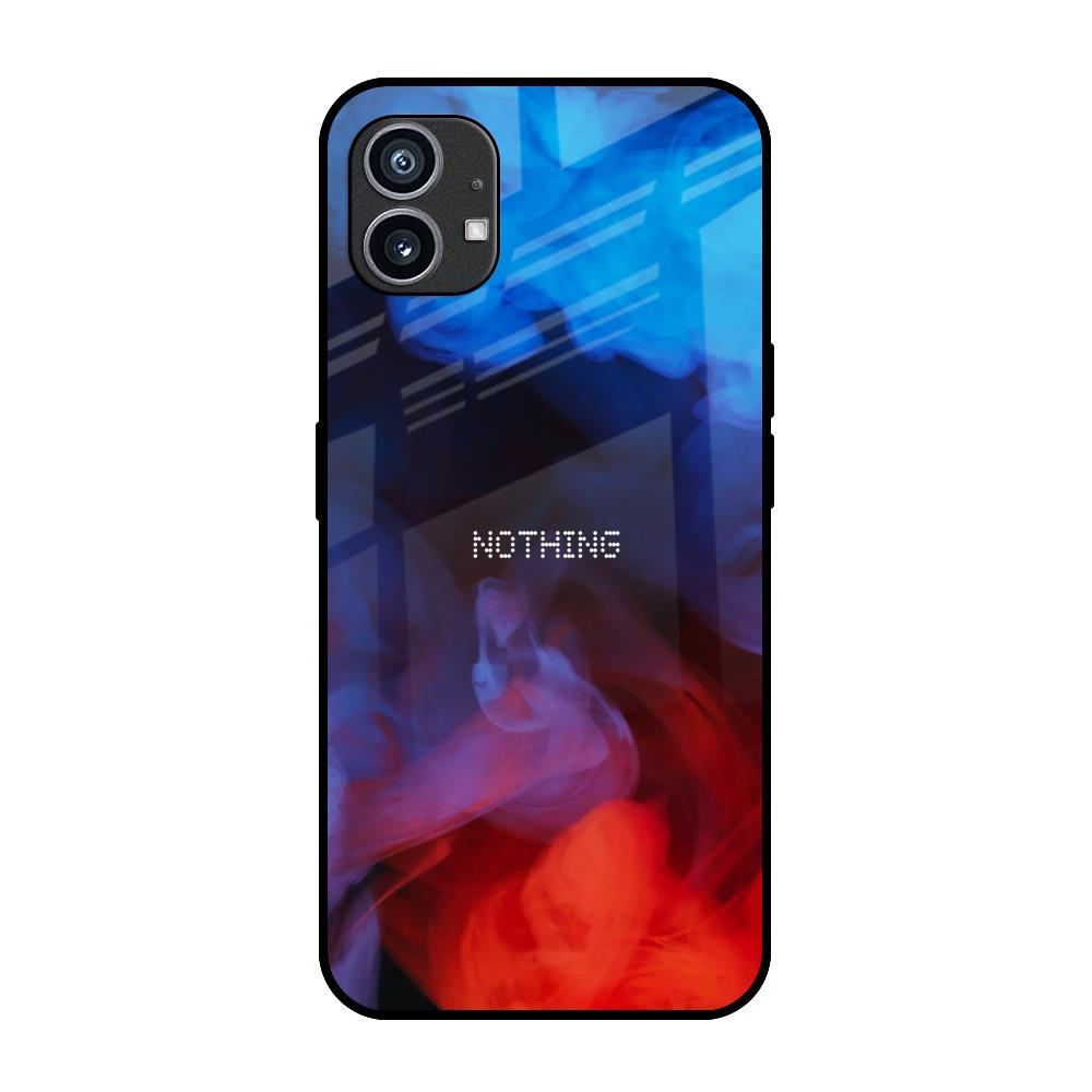 Dim Smoke Nothing Phone 1 Glass Back Cover Online