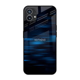 Blue Rough Abstract Nothing Phone 1 Glass Back Cover Online