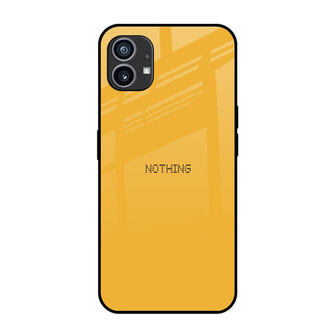 Fluorescent Yellow Nothing Phone 1 Glass Back Cover Online