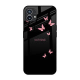 Fly Butterfly Nothing Phone 1 Glass Back Cover Online