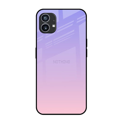 Lavender Gradient Nothing Phone 1 Glass Back Cover Online