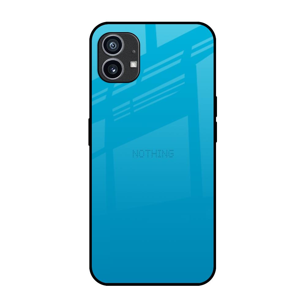 Blue Aqua Nothing Phone 1 Glass Back Cover Online