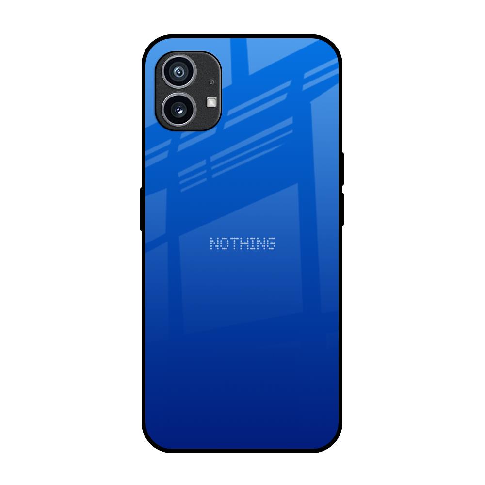 Egyptian Blue Nothing Phone 1 Glass Back Cover Online