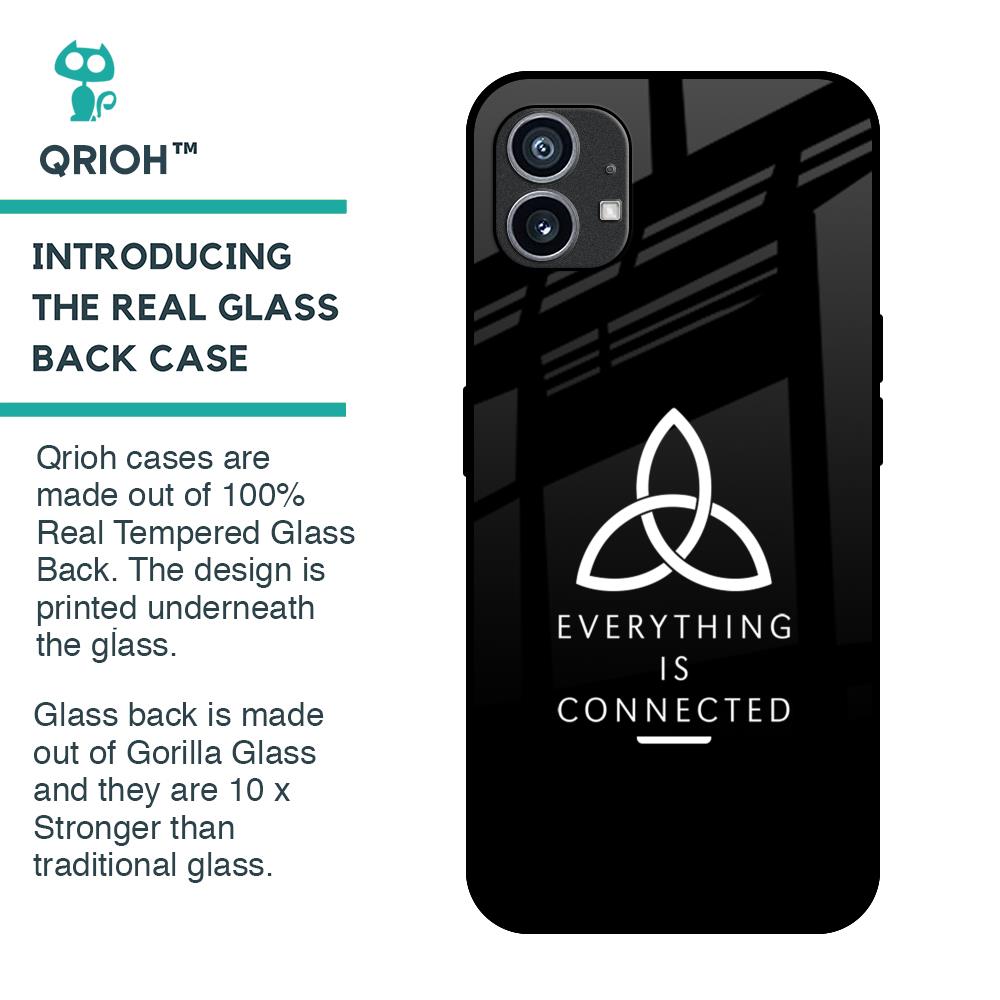 Everything Is Connected Glass Case for Nothing Phone 1