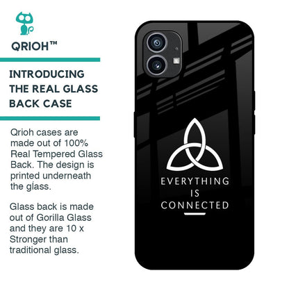 Everything Is Connected Glass Case for Nothing Phone 1