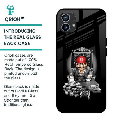 Dark Secret Glass Case for Nothing Phone 1