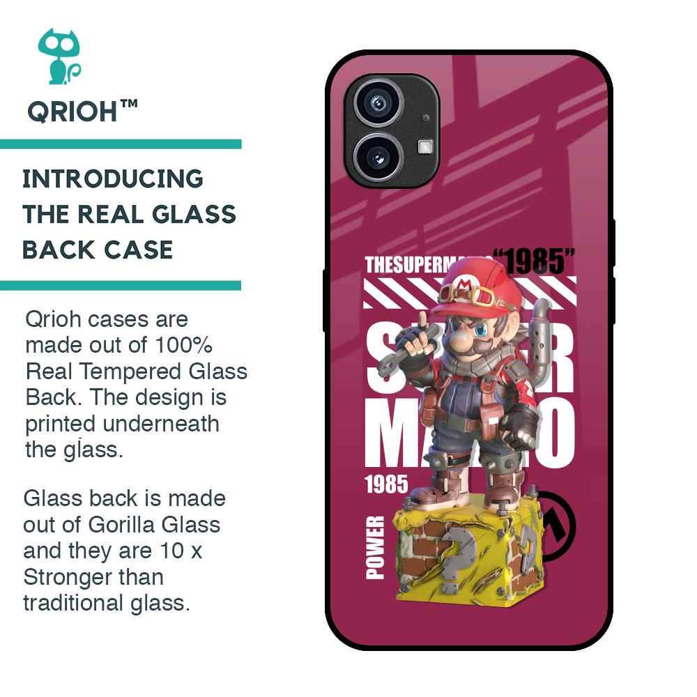 Gangster Hero Glass Case for Nothing Phone 1