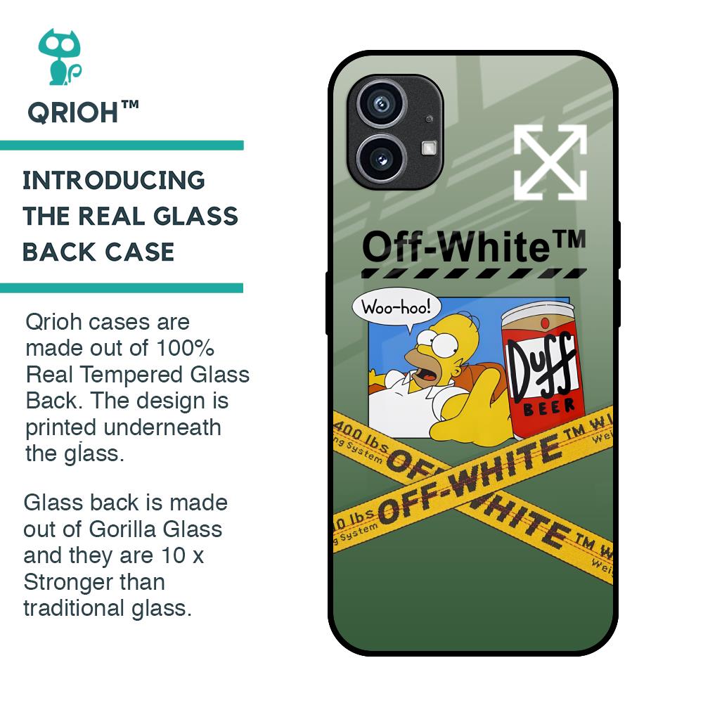 Duff Beer Glass Case for Nothing Phone 1
