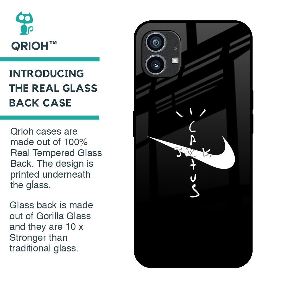 Jack Cactus Glass Case for Nothing Phone 1