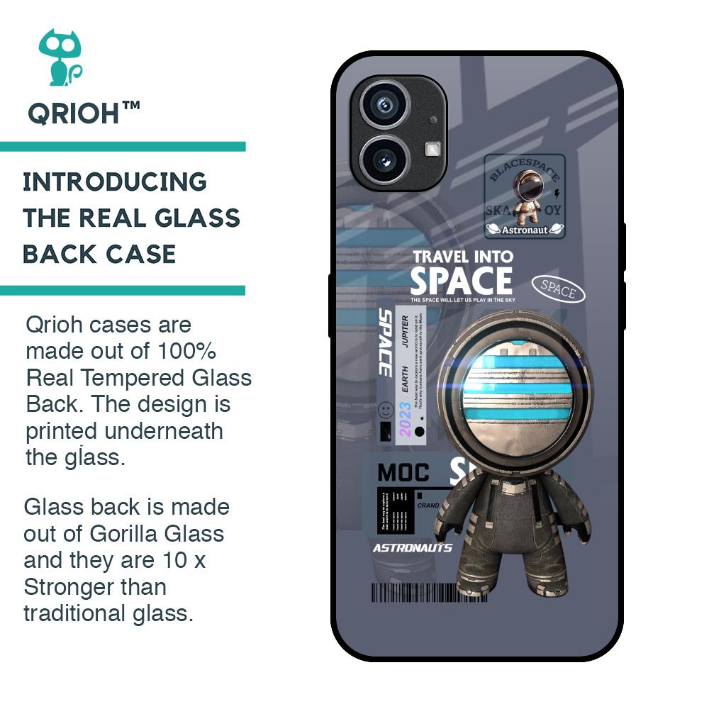 Space Travel Glass Case for Nothing Phone 1
