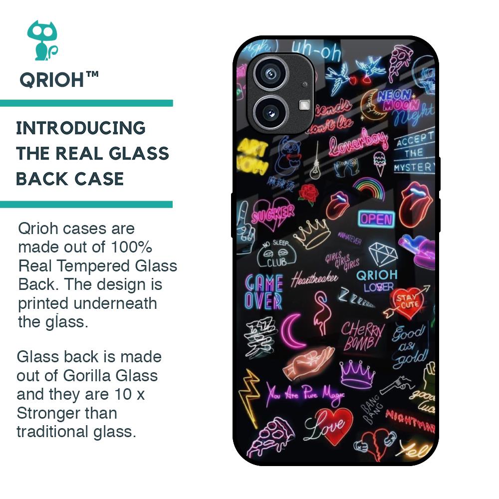 Accept The Mystery Glass Case for Nothing Phone 1